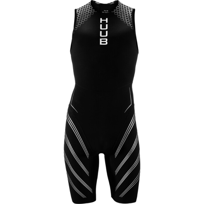 2024 Huub Mens Agilis Swimskin FRESKN - Black / Silver