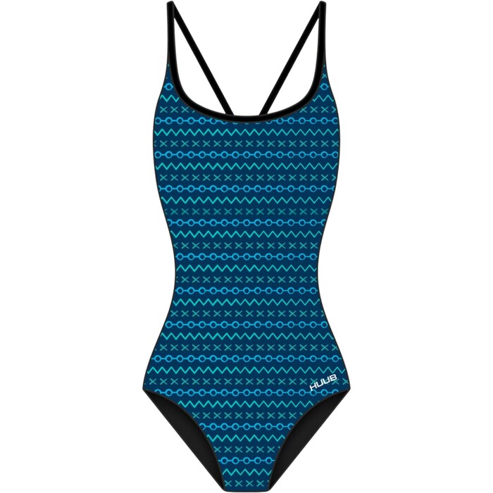 2024 Huub Womens Indie Swim Costume COSINDI - Blue / Green