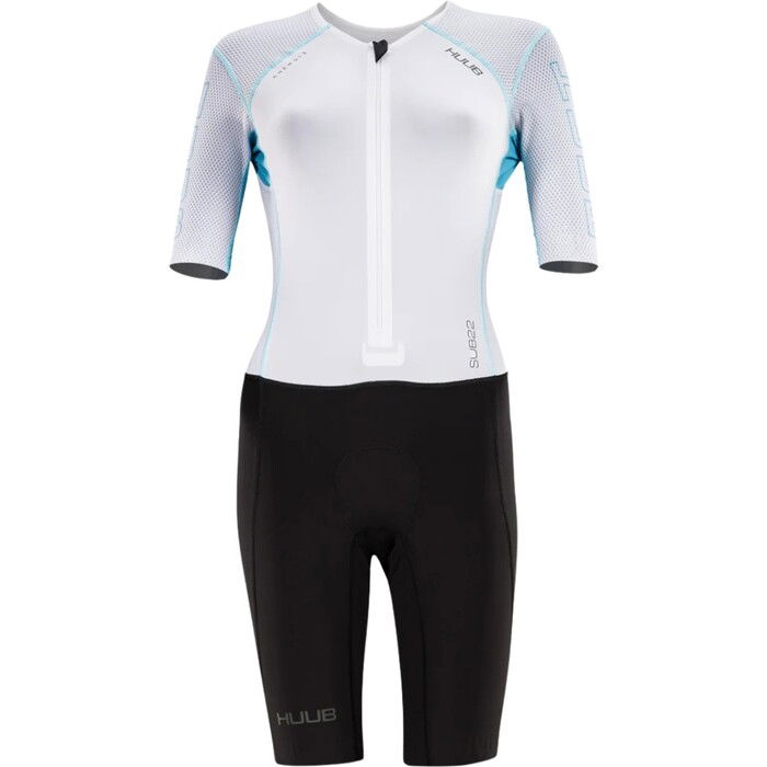 2024 Huub Trisuit Anemoi 2 Sub22 Para Mujer Anewsub22flbw - Negro /blanco / Aqua