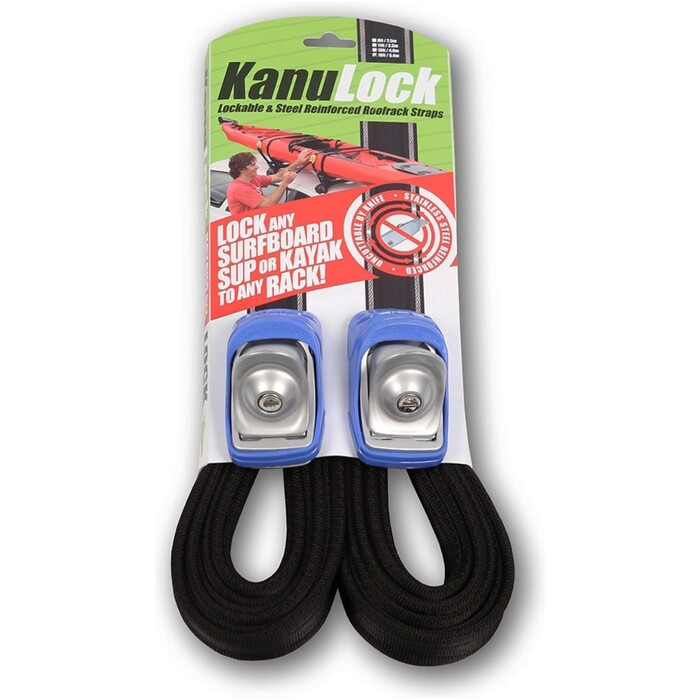 2024 KanuLock 5.4m / 18ft Lockable Tiedown Set KNLT-54M-18F