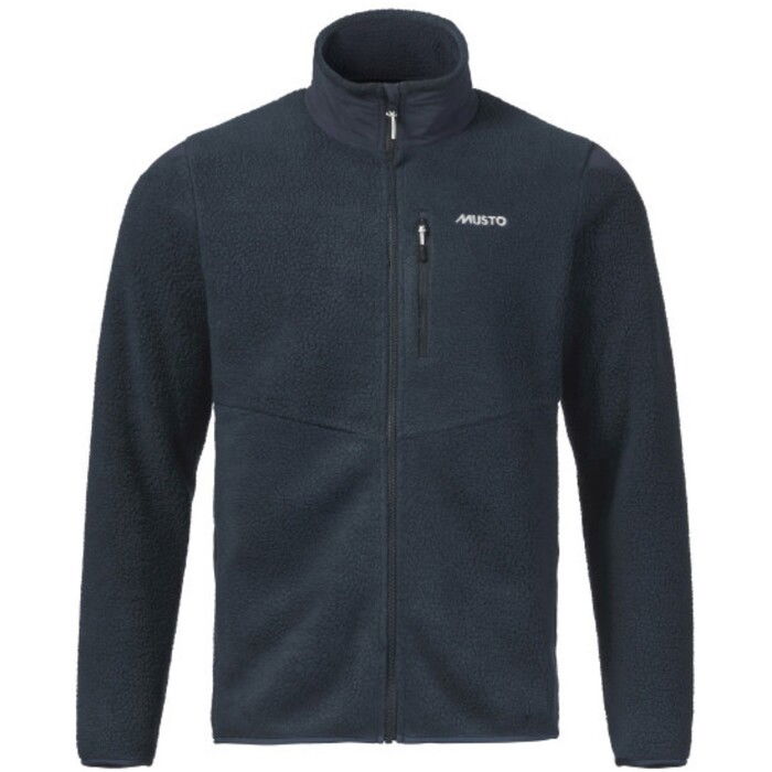 2024 Musto Mens Nautic Full Zip Pile Fleece 82590 - Navy