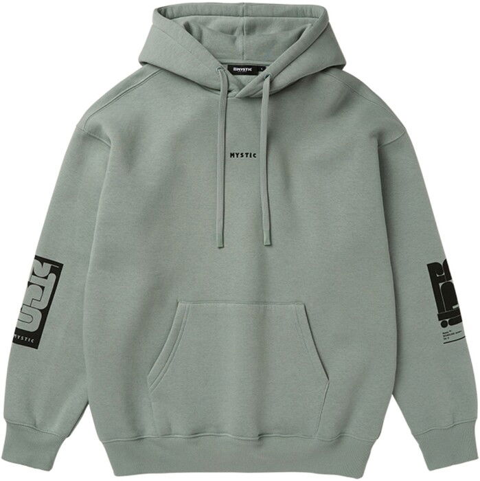 2024 Mystic Boundless Hood Sweatshirt 35104.250105 - Frozen Green