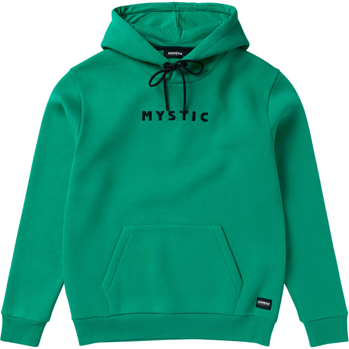 2024 Mystic Mens Icon Hood Sweater 35104.230131 - Bright Green