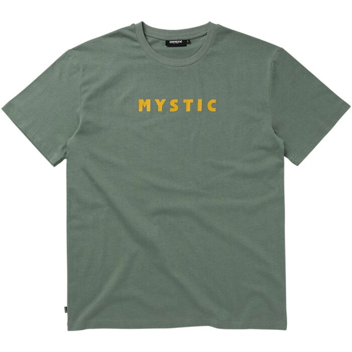 2024 Mystic Mens Icon Tee 35105.250205 - Frozen Green