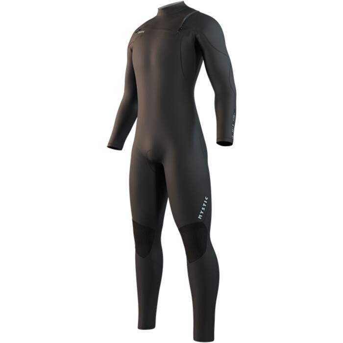 2025 Mystic Hombres Star 3/2mm Chest Zip Neopreno 35000.250017 - Black