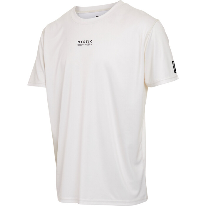 2024 Mystic Mens Tactic Short Sleeve Loosefit Quickdry Top 35001.240156 - Off White