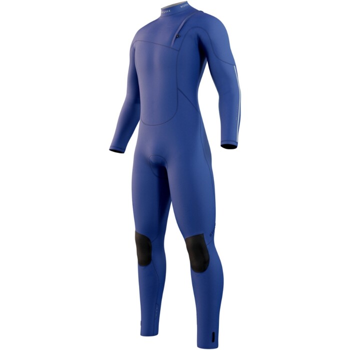 2024 Mystic Mens The One 5/3mm Zip Free Wetsuit 35000.24012 - Blue