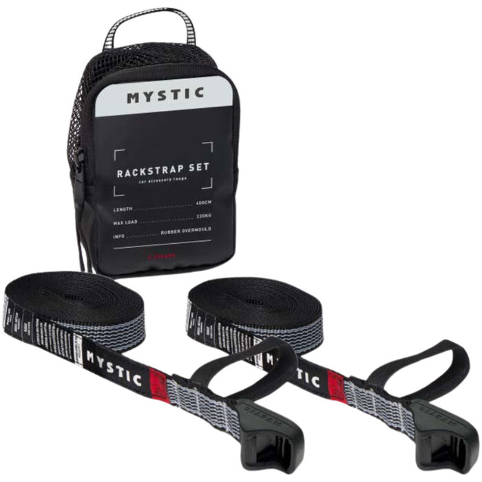 2024 Mystic Rack Set Tie Down Straps 35409.240950 - Black