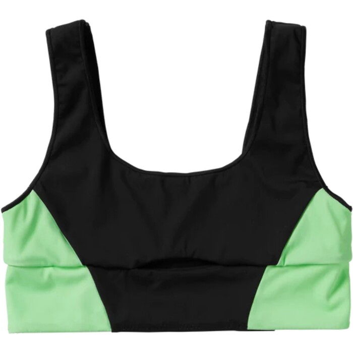 2024 Mystic Mujer Bruna Performance Top De Bikini 35109.240284 - Lime Green