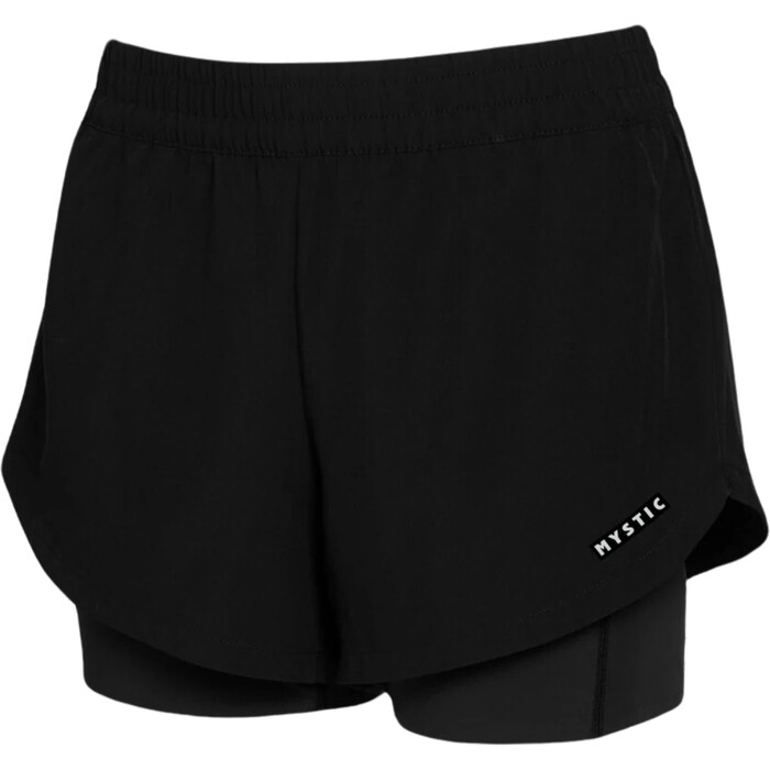 2024 Mystic Womens Ida Lined Sport Shorts 35001.240271 - Black