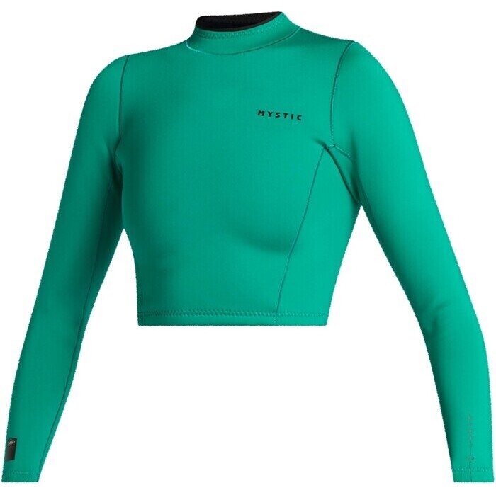 2024 Mystic Mujer Lunar 2mm Neopreno De Manga Larga Crop Top 35001.240221 - Green