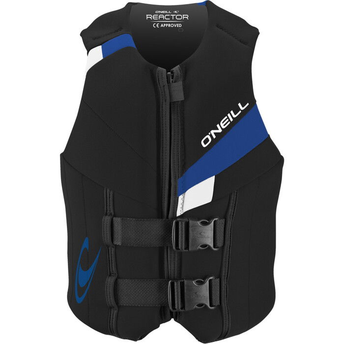 2024 O'Neill Youth Reactor ISO 50N Vest 5571EU-EY001 - Black / White / Pacific