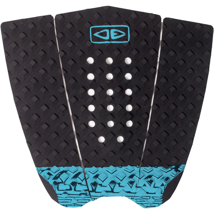 2024 Ocean And Earth Simple Jack Hybrid Surfboard Grip Tail Pads OESATP55 - Black / Azul