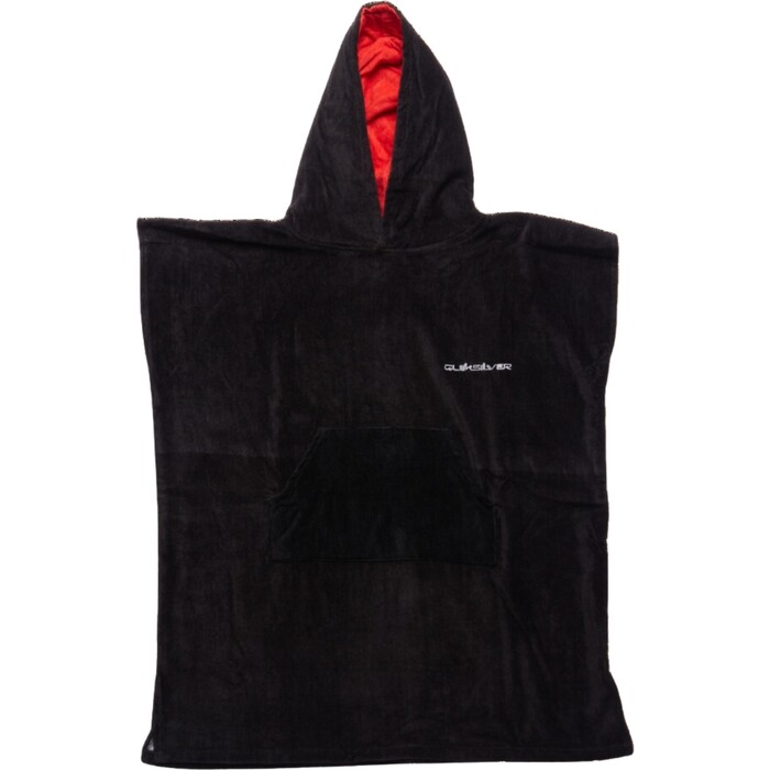 2024 Quiksilver Junior Hooded Towel Changing Robe / Poncho AQBAA03033 - Jet Black