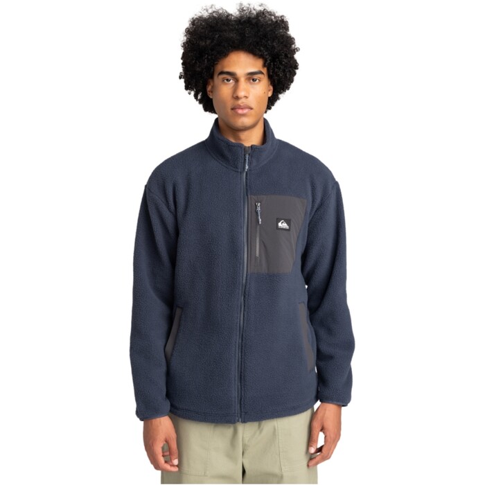 2024 Quiksilver Mens Clean Coast Fleece EQYFT04957 - Blue Nights