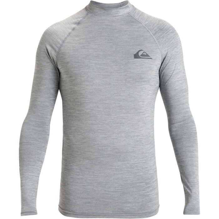 2024 Quiksilver Hombres Everyday UP50 Chaleco De Lycra De Manga Larga AQYWR03131 - Quarry Heather