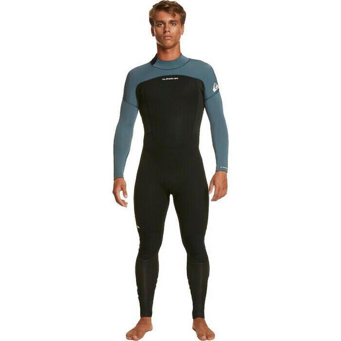 2024 Quiksilver Mens Prologue 3/2mm GBS Back Zip Wetsuit EQYW103222 - Black / Bering