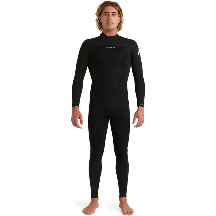 2024 Quiksilver Mens Prologue 3/2mm Back Zip GBS Wetsuit EQYW103222 - Black