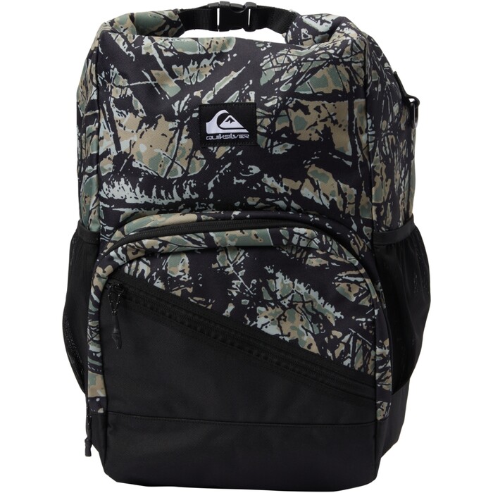 2024 Quiksilver Sea Stash Voyager Backpack AQYBP03171 - Woodland Abstract Sea Spray