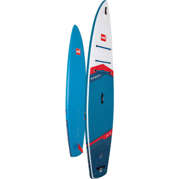 2024 Red Paddle Co 12'6'' Sport + MSL Stand Up Paddle Board 001-001-002-0070 - Blue