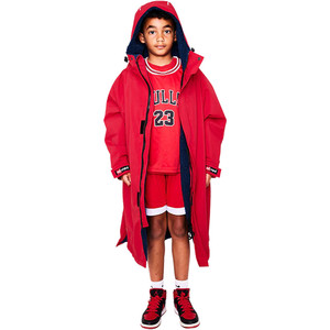 2024 Red Paddle Co Junior Dry Pro Cambio Robe / Poncho 002009006018 - Red