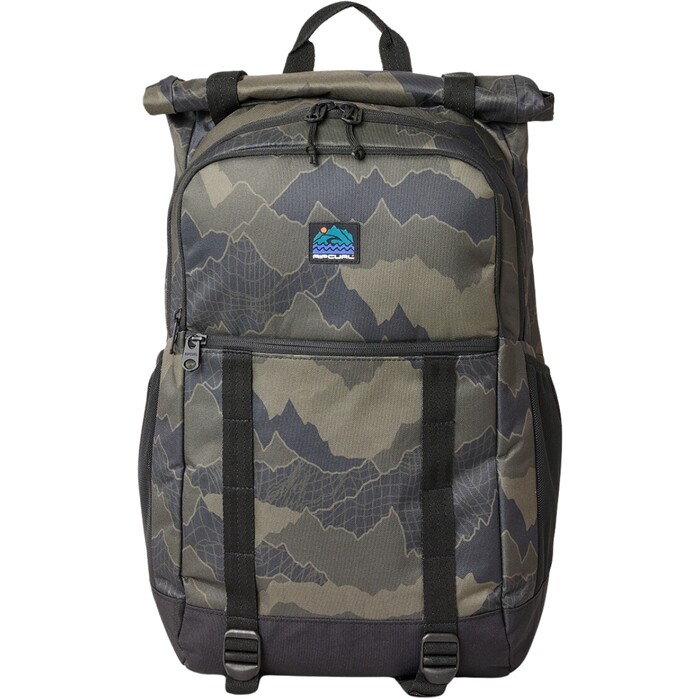 2024 Rip Curl Dawn Patrol Mochila De Bsqueda 30L 159MBA - Black / Olive