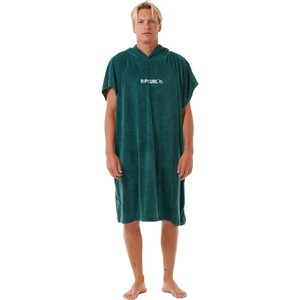 2024 Rip Curl Mens Brand Hooded Towel 00ZMTO - Blue Green