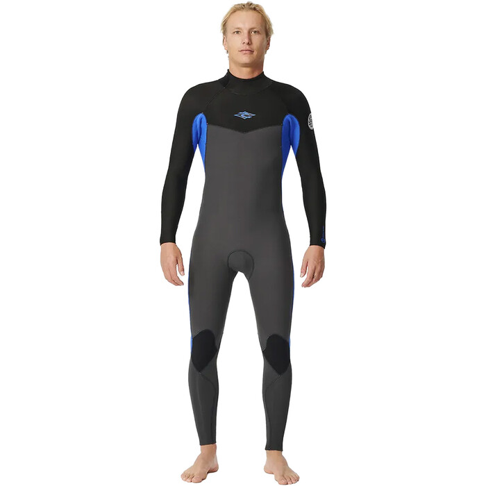 2024 Rip Curl Mens Dawn Patrol 3/2mm GBS Back Zip Wetsuit 15BMFS - Blue