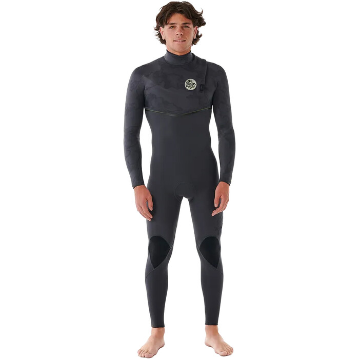 2024 Rip Curl Hombres E-Bomb 4/3mm Zip Free Neopreno 161MFS - Charcoal