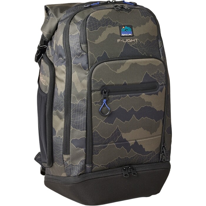 2024 Rip Curl F-Light Surf 45L Search Backpack 156MBA - Black / Olive