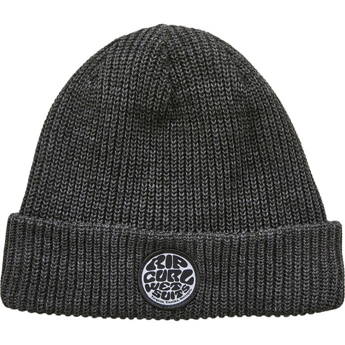 2024 Rip Curl Hombres Icons Reg Beanie 1C8MHE - Black