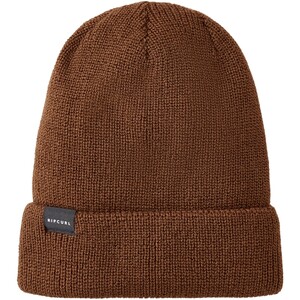 2024 Rip Curl Mens Impact Reg Beanie 19SMHE - dusted chocolate