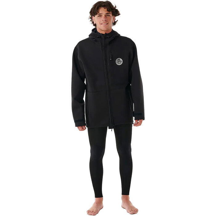 Rip Curl Hombres 2024 Neo Jacket 120MWJ - Black