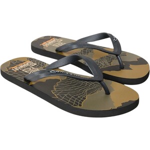 2024 Rip Curl Hombres Open Toe Search Bloom Flip Flop 1BFMOT - Black / Olive