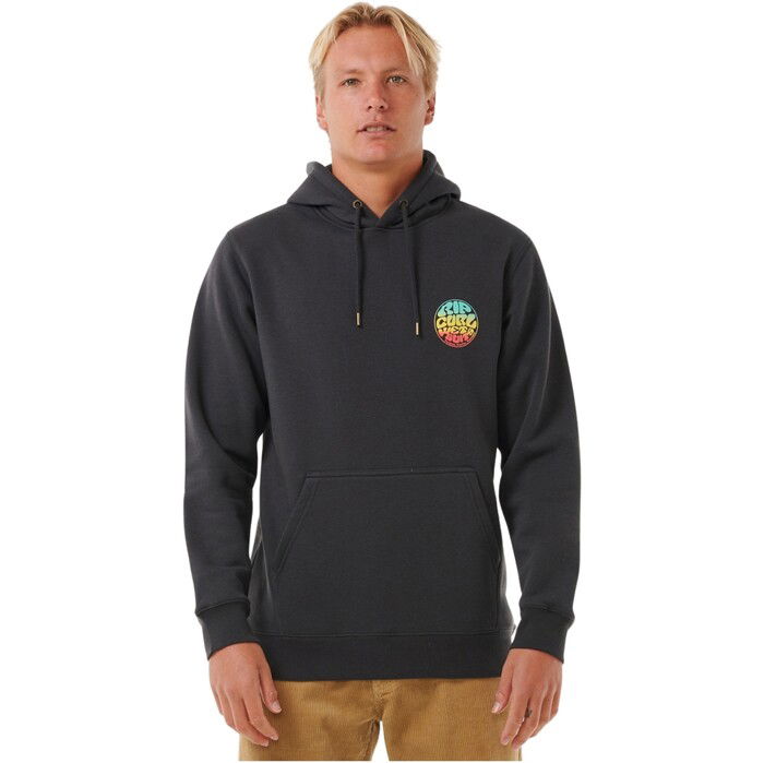 Rip Curl Hombres 2024 Sudadera Con Capucha Wetsuit Icon CFEGM9 - Negra