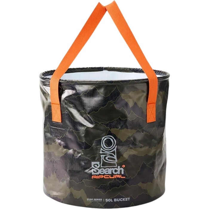 2024 Rip Curl Surf Series 50L Changing Bucket 14RMUT - Black / Olive