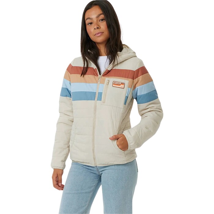 2024 Rip Curl Womens Anti-Series Revival Jacket 01CWJA - Vintage White