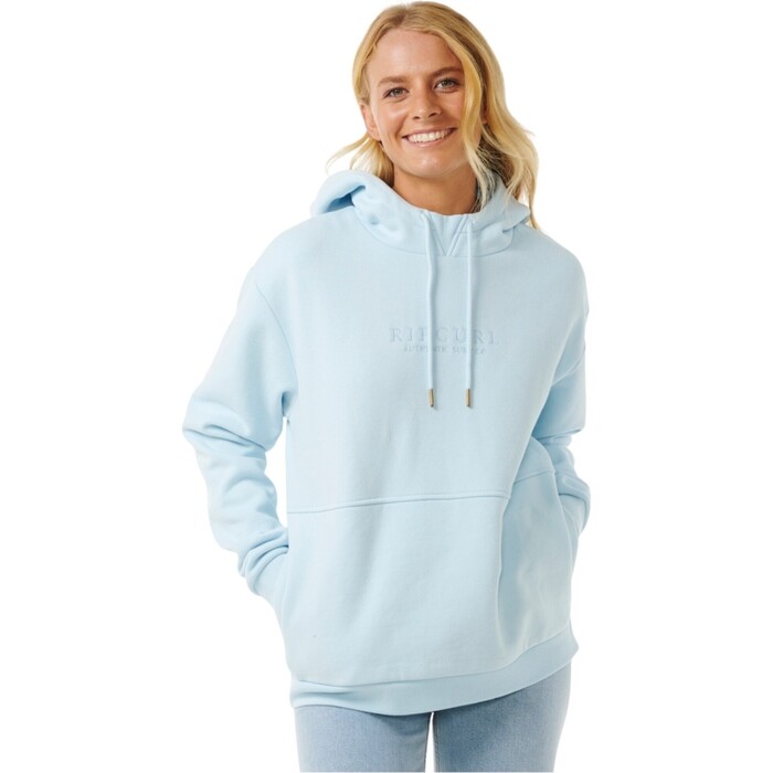 2024 Rip Curl Womens Premium Surf Hoodie GFEDU9 - Light Blue