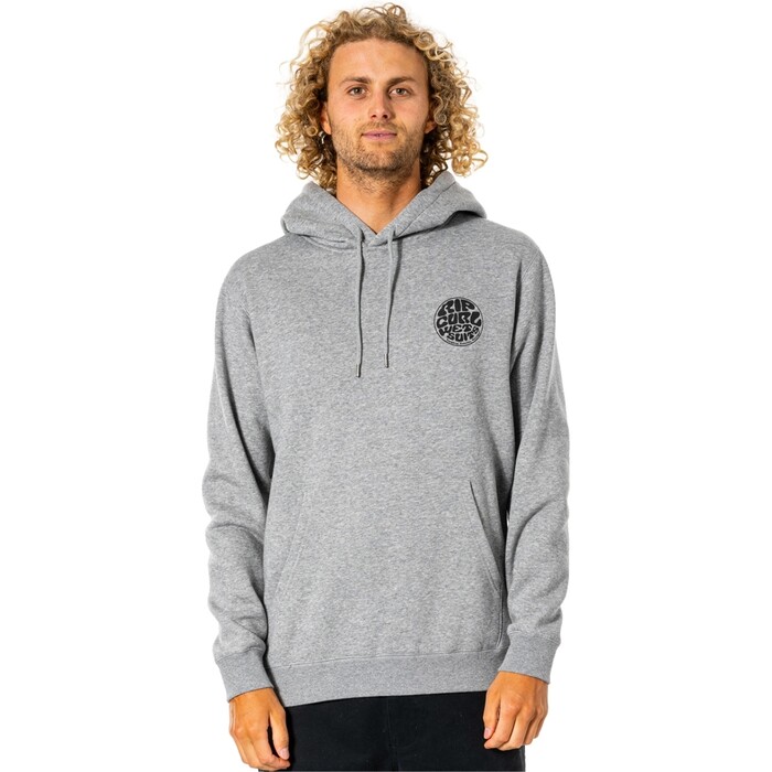 Rip Curl Hombres 2024 Sudadera Con Capucha Wetsuit Icon CFEGM9 - Gris