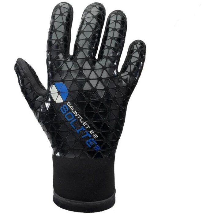 2024 Solite 2/2mm Gauntlet Wetsuit Gloves 22018 - Black