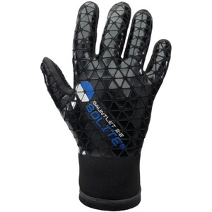 Solite 2mm 2024 2/ Guantes De Neopreno Con Guantelete 22018 - Black