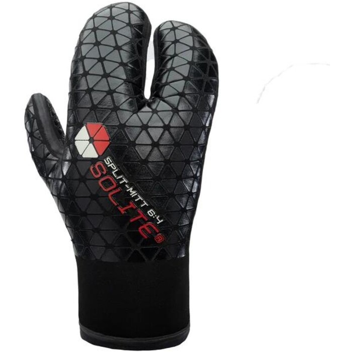 Solite 4mm 2024 6/ Guantes De Neopreno Split-Mitt 22019 - Black