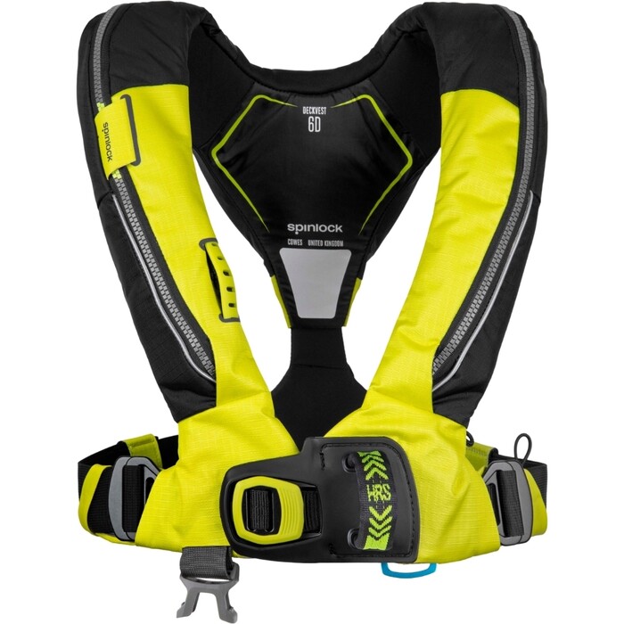 2024 Spinlock Deckvest 6d 170n Chaleco Salvavidas Con Sistema Hrs Dwljh6d - Amarillo