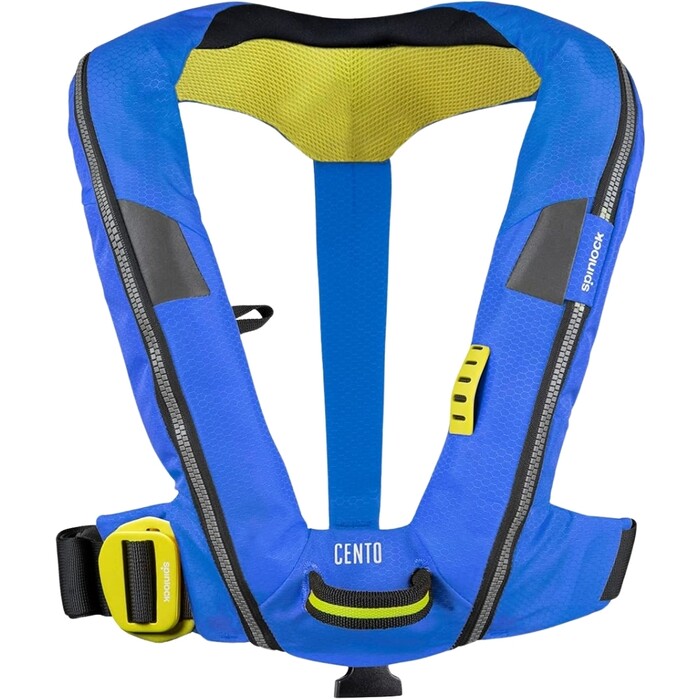 2024 Spinlock Junior Deckvest Cento 100n Chaleco Salvavidas Automtico Dwcen - Azul