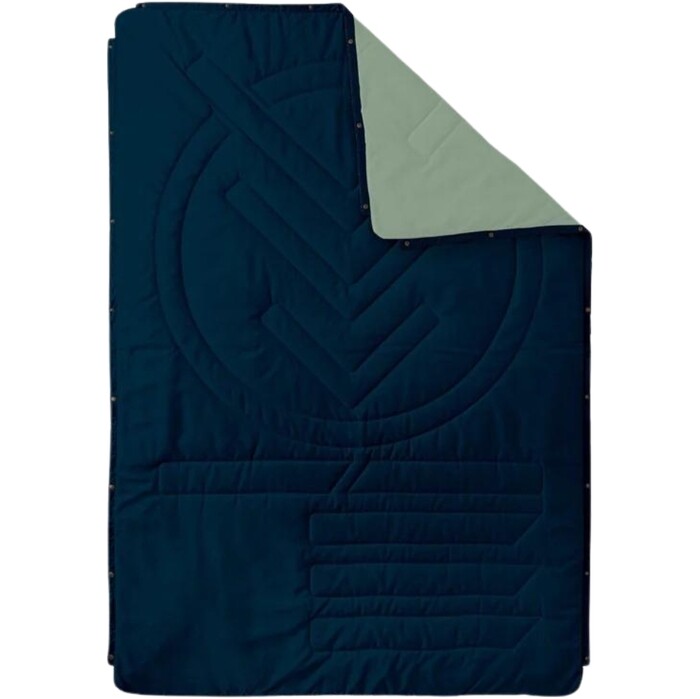 2024 Voited Ripstop 4-in-One Blanket - V21UN03BLPBCNVG - Ocean navy / Cameo green