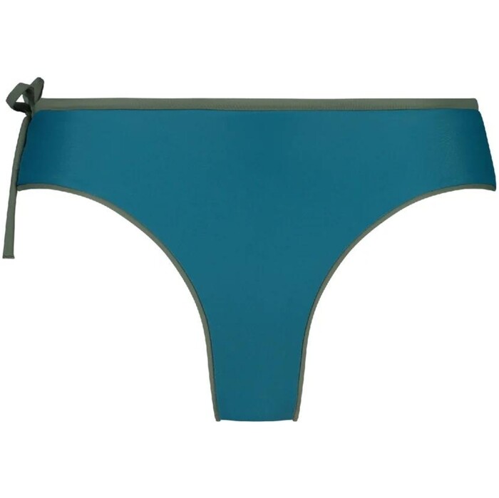 2024 Wallien Mujer Braguita De Bikini Reversible Con Cordn 102027001 - Green / Teal