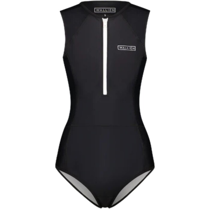 2024 Wallien Womens One Piece Swimsuit V2 102003009 - Retro Monochrome