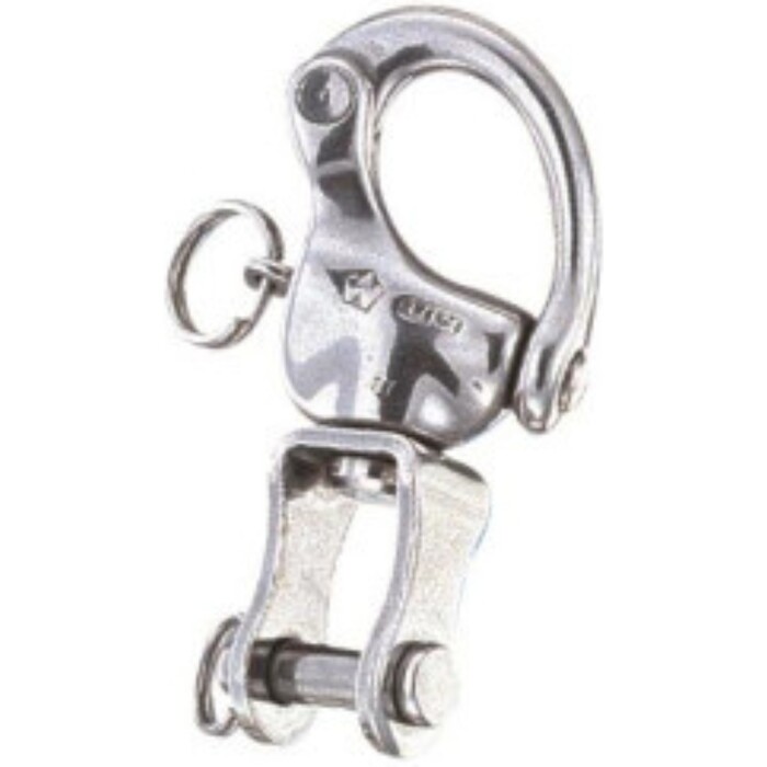 2024 Wichard HR Snap Shackle With Clevis Pin Swivel WR2474 - Silver