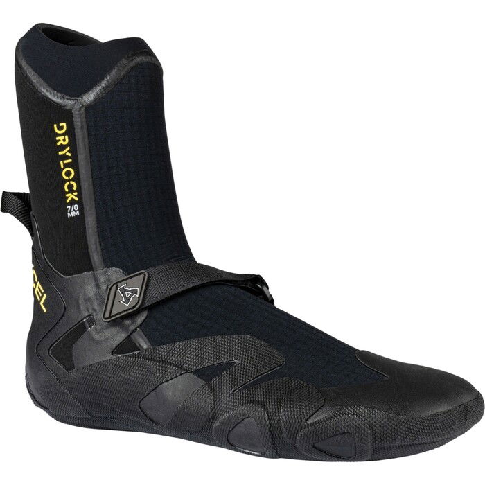 2024 Xcel Drylock 7mm Round Toe Wetsuit Boots ACV79819 - Black / Grey