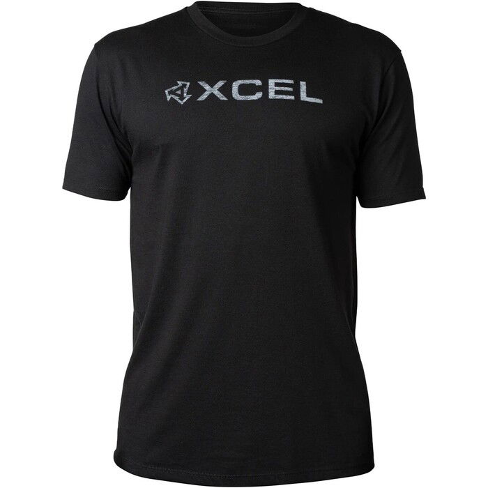 2024 Xcel Hombres Corp Logo Tee MATS5CRPB - Black